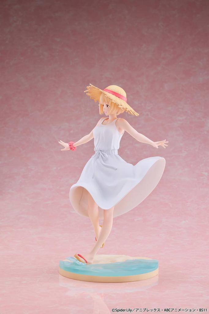BellFine Lycoris Recoil Nishikigi Chisoku White One Piece Ver. 17 Scale PVC Pre-painted Complete Figure BF201