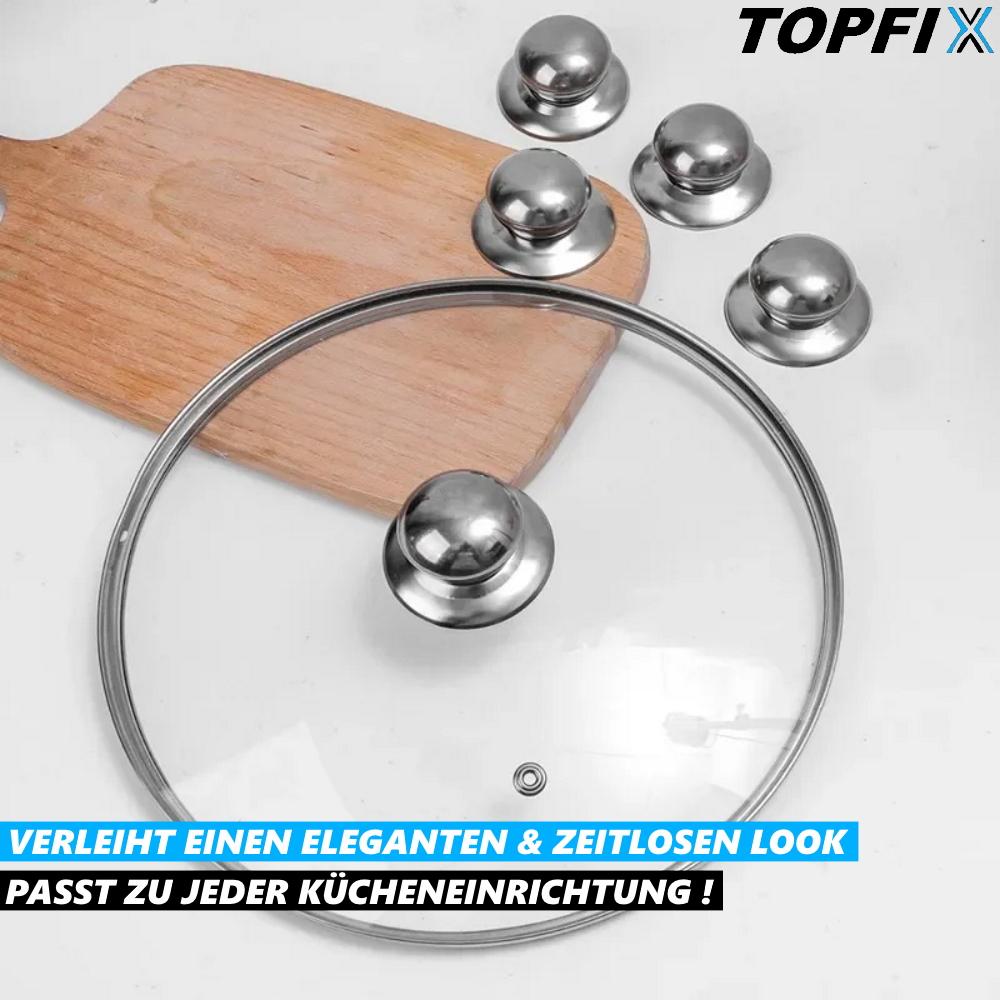 TOPFIX Pot Lid Handles Replacement Handle Pan Lid Lid Handle Pot Handles 4-pack