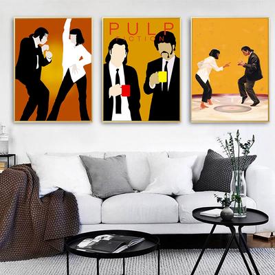 Pulp Fiction Quentin Tarantino Posters And Prints Abstract Vintage Dance Canvas Painting Wall Pictures For Livingroom Home Decor