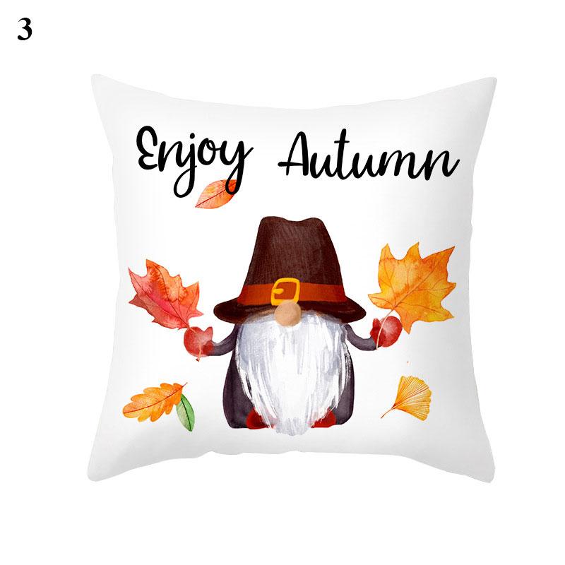 Halloween Pillow Case Linen Sofa Pumpkin Ghosts Cushion Cover Home Decoration Pillowcases Housse De Coussin Throw Pillow Cover