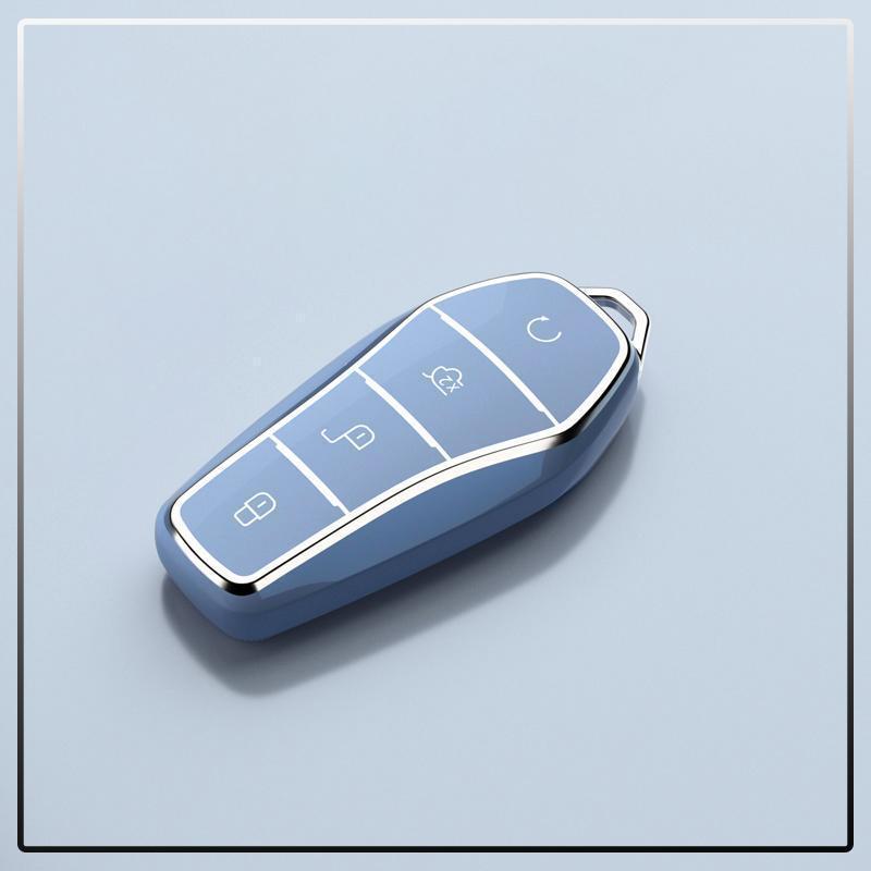 2025 BYD Yuan PLUS Kryt na klíč od auta s vysoce kvalitním ochranným řetízkem pro muže a ženy