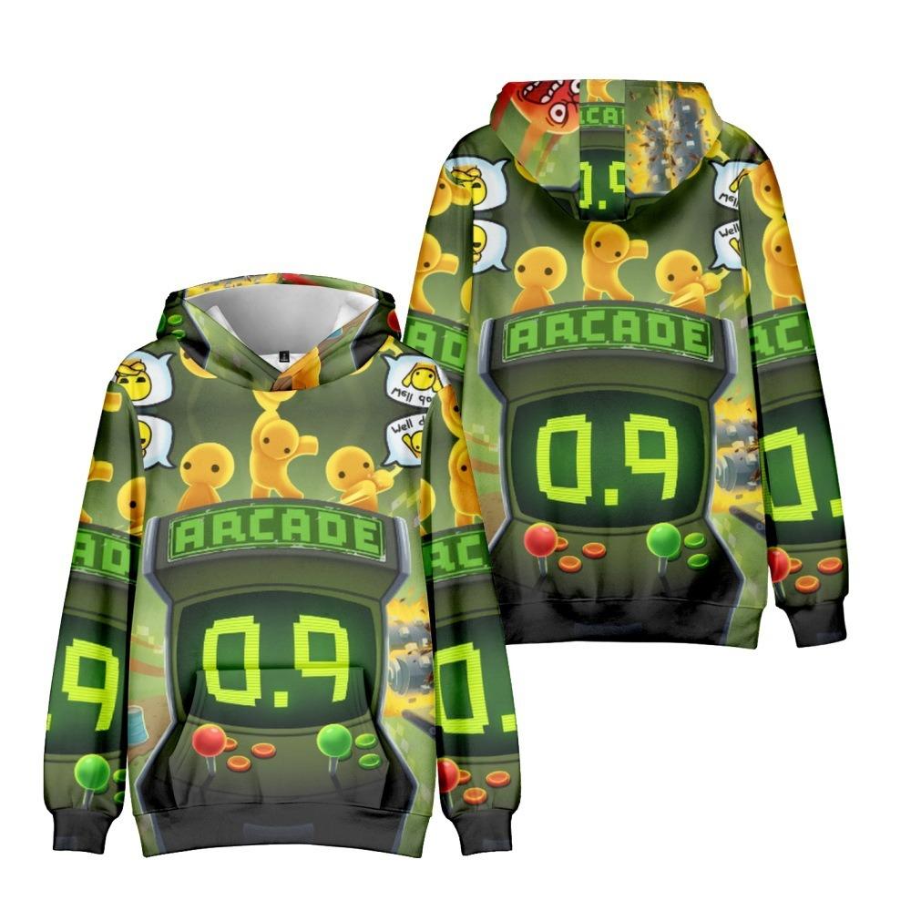 21 Kolorów Jesienna Moda Wobbly Life Kreskówkowy Nadruk Bluzy Casual Długi Rękaw Unisex Pulowery Streetwear Śmieszne Ubrania