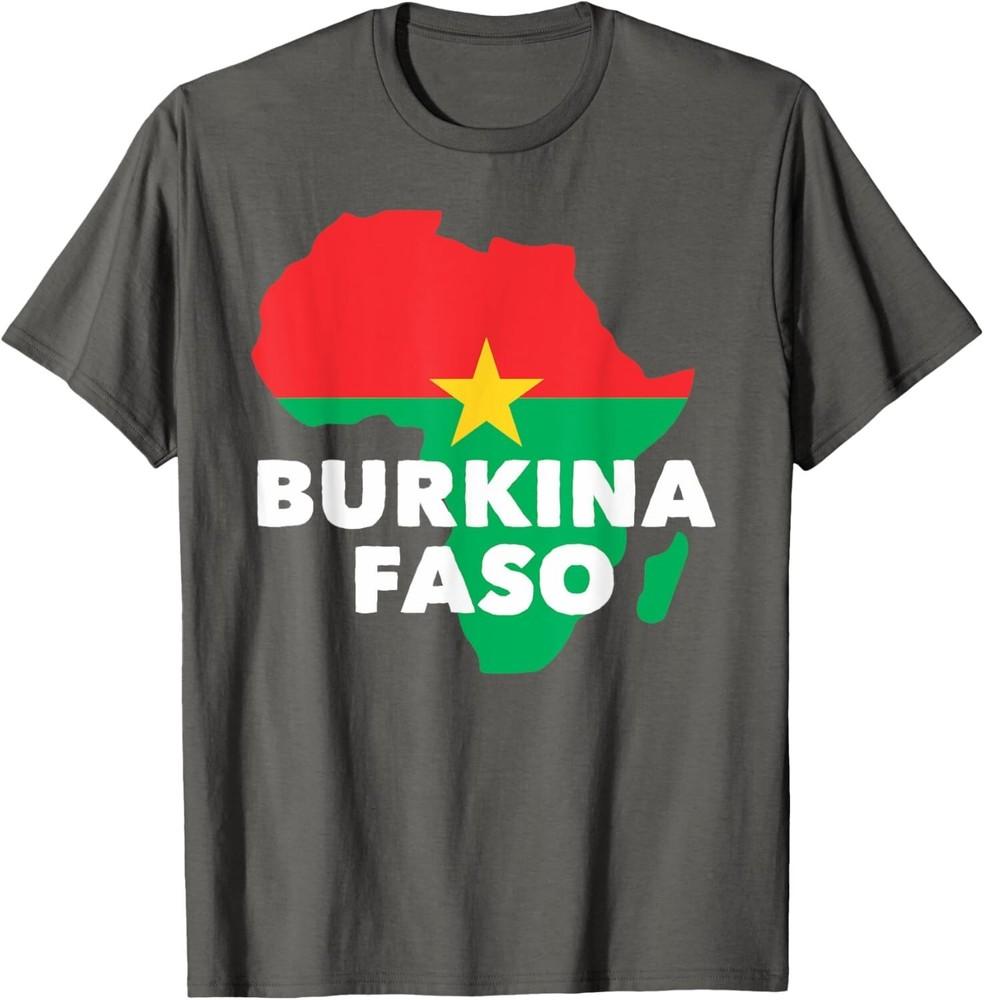 

Africa Unite For Burkina Faso And Ibrahim Traore Map Flag Unisex T-Shirt 2XL