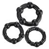3Pcs Silicone Cock Ring Penis Ring Sex Toys For Men Delay Ejaculation Testicle Scrotum Ball Stretcher Erection Sex Products