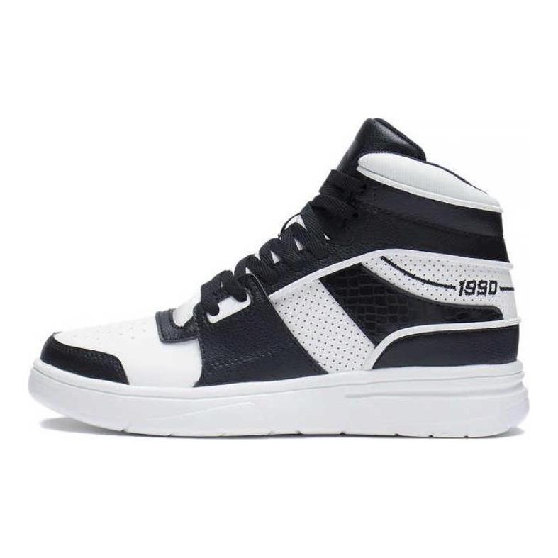 Li Ning Skateboard Shoes Women's High top Black ABCS098-2