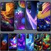 The Galaxy Phone Case For Redmi 13C 14C Note 14 13 Pro Plus 5G Clear Capa 12 12C 10A 10C 10 9A 9C 9T 9 8 Pro Cover TPU Shell Coq