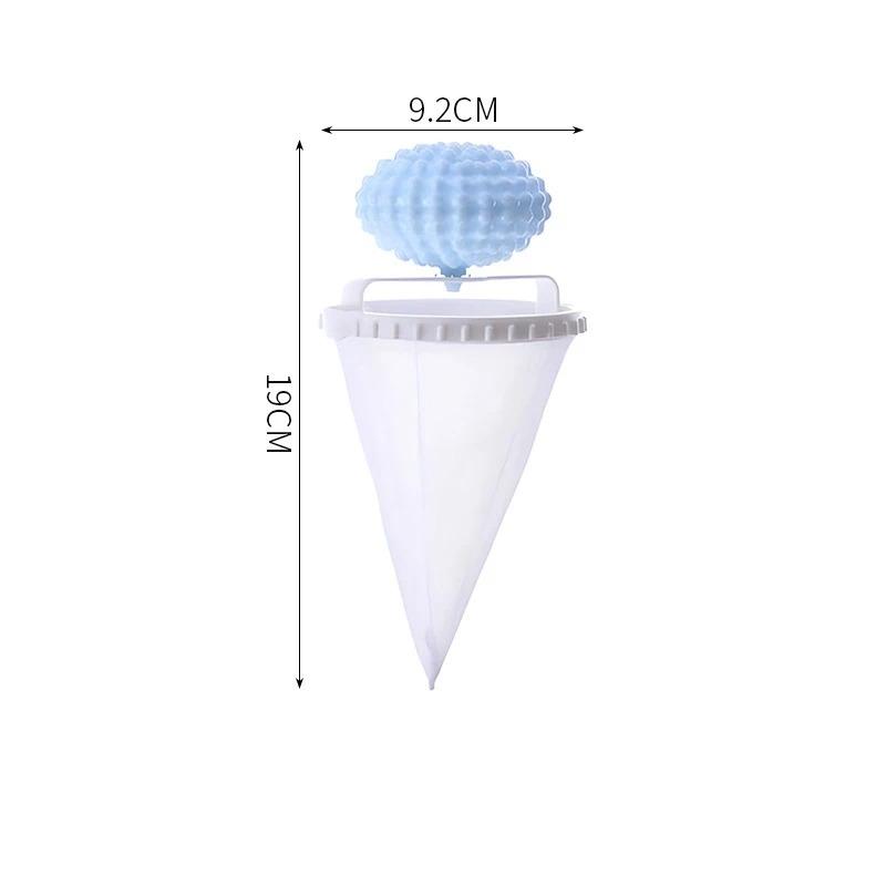 Washing machine filter float ball net bag hair remover clothing cleaning and protective ball