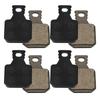 Hot Sales 4 Pairs Cycling Mountain Bicycle Hydraulic Brake Pads For-Magura MT5 MT7 Resin Disc Brake Pads Bicycle Part