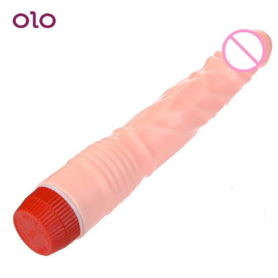 Woman Masturbation Flexible Penis Textured Sex Toy Shaft Adult Women