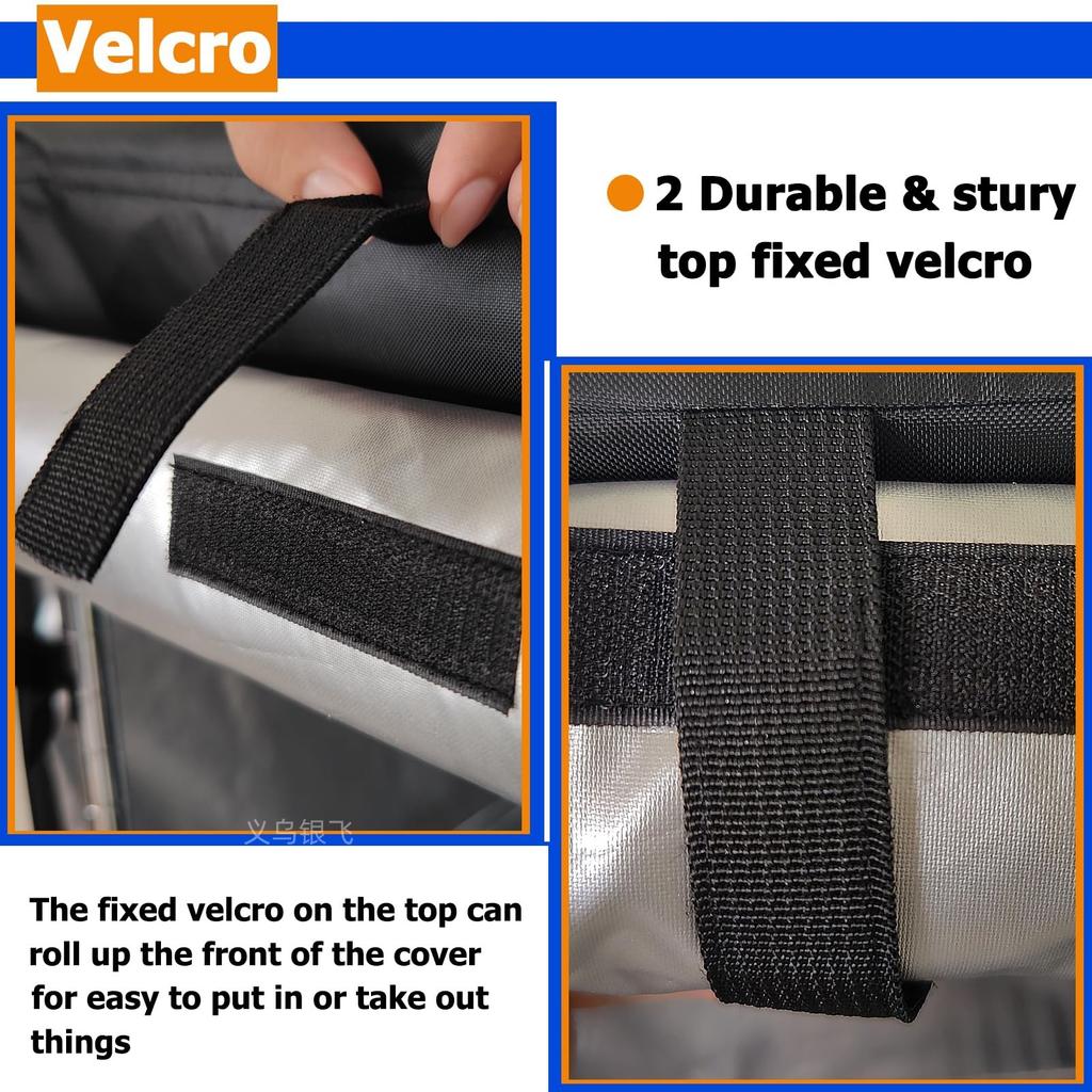 Shelf Cover 420D Oxford Cloth Dustproof Heavy Duty Storage Wire Rack Cover for Office Home Garage Outdoor Indoor Storage