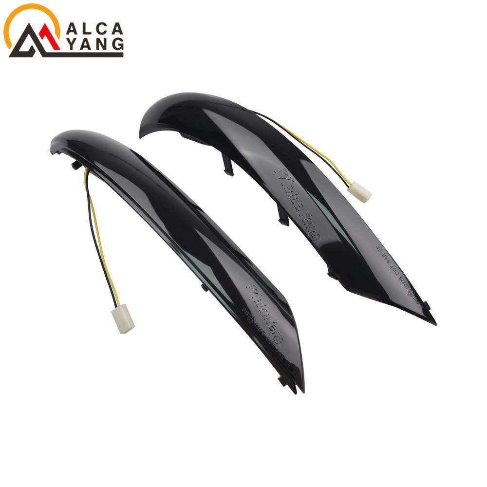 Für VW Volkswagen Touareg I MK1 7L Facelift 2007 2008 2009 2010 Auto LED Dynamischer Blinker Seitenblinker Spiegelblinker