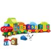 50pcs/set Large Particle Building Blocks Creative Puzzle Digital Train Early Education Puzzles Toys For Children Christmas Gifts