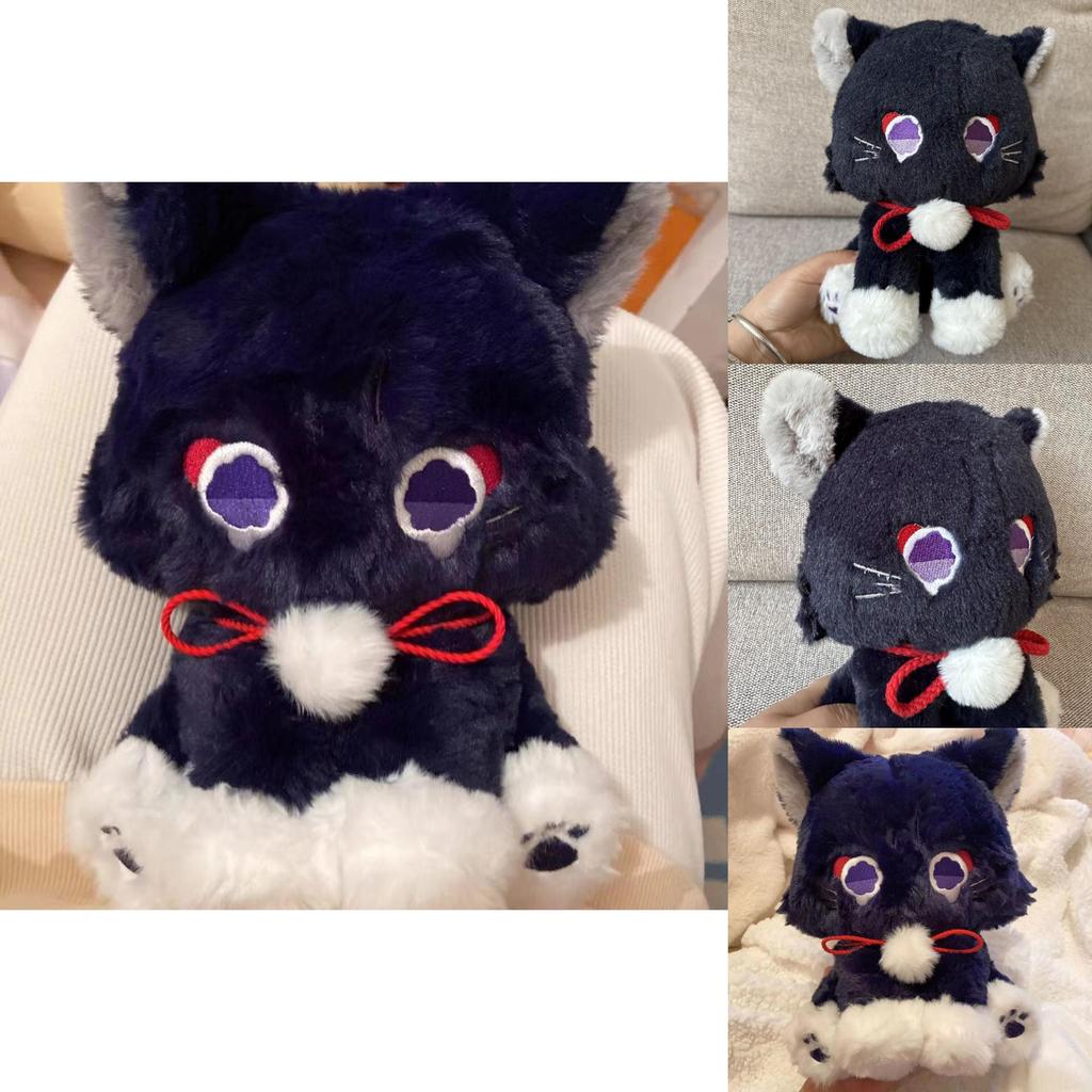 Genshin Impact Kunikuzushi Plush Toy Cat Soft Stuffed Doll Kids Gift