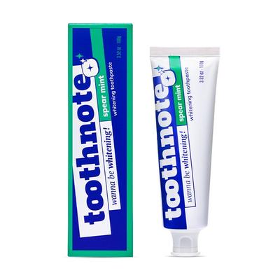 Toothnote Whitening Toothpaste, Spearmint Flavor, 100g, 1 Unit