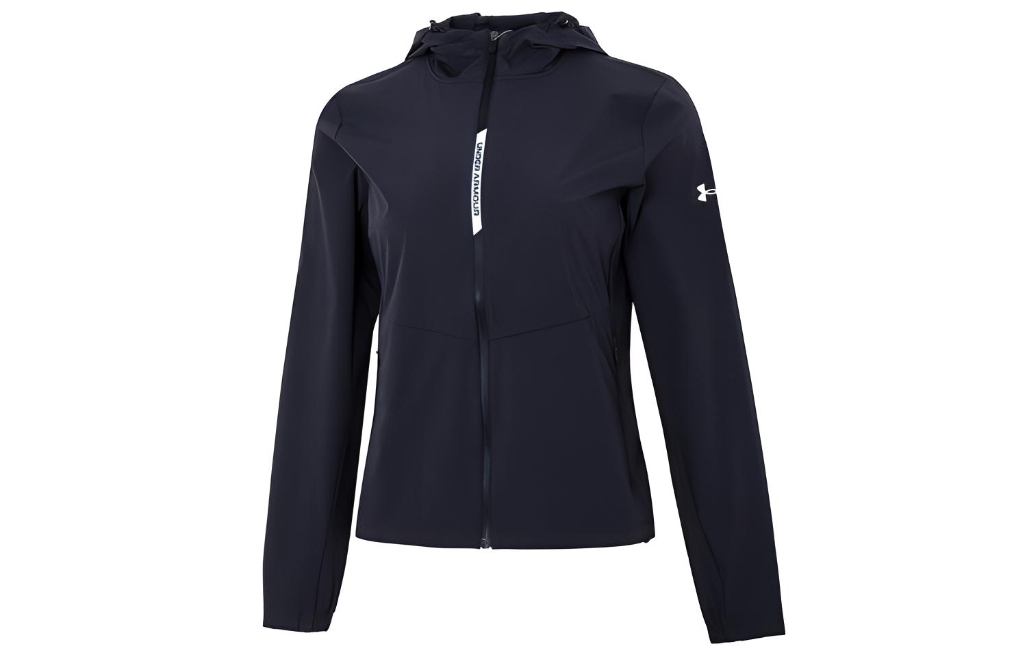 Under Armour UA SS22 Ветрозащитная куртка Женская Черная 22500410-001 L