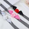 Mesh Bat Wings Hairband Lace Halloween Hair Hoop Fashion Headband Necklace Set  Halloween Party