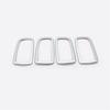 For Mitsubishi ASX 2011- 2014 - 2017 2018    Inner Door Handle Bowl Frame Cover Trim Sticker Car Styling Accessories