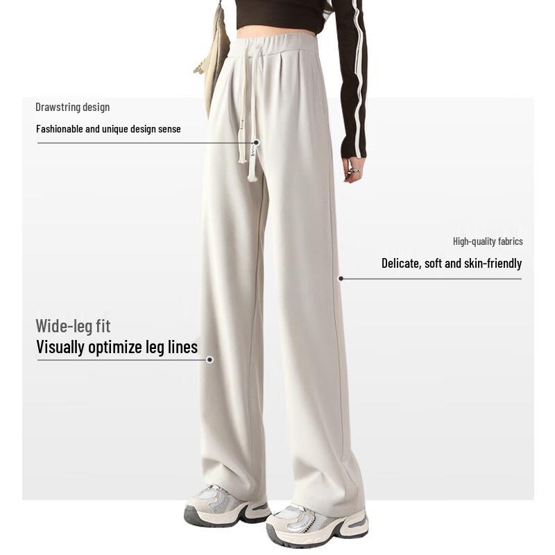 Warrior Women's 2025 Autumn Starry Sky Cotton Straight Wide-Leg Sports Pants