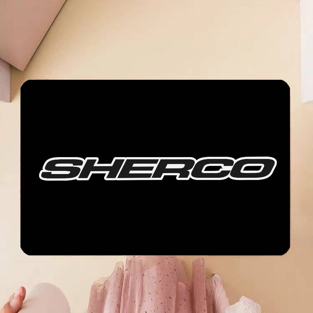 S-Sherco LOGO Kitchen Mat Cheaper Anti-slip Modern Living Room Balcony Printed Modern Home Decor