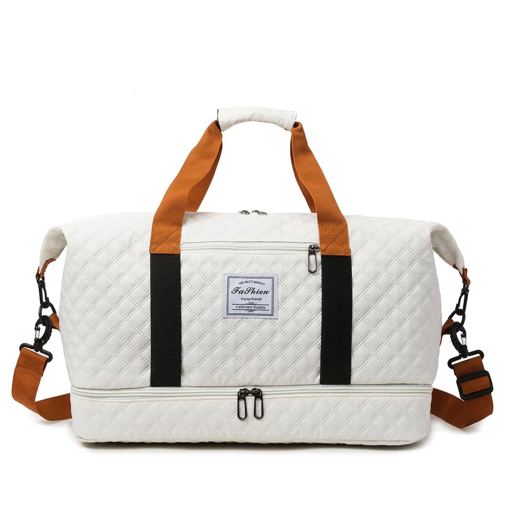 Fashionable Casual Shoe Bin Handbag Handbag Wet and Dry Separation with Yoga Mat Yoga Bag Can Be Used To Pull Rod