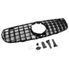GT Style Front Bumper Grill Grille Fit Mercedes Benz GLC X253 C253 2015-2019