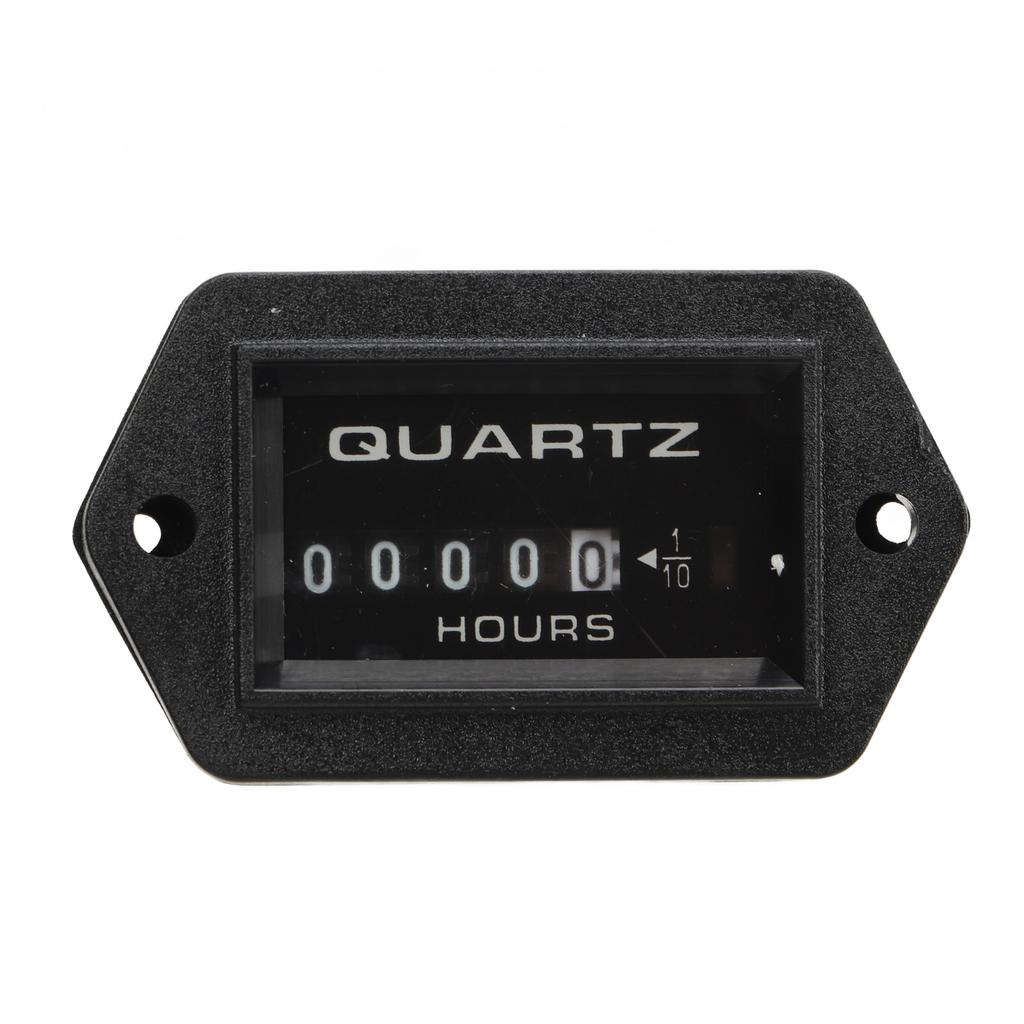 Mechanical Hour Meter DC12V To 36V High Accuracy Outboard Engine Hour Meter for Boat Truck Tractor