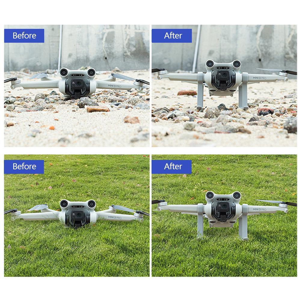 Landing Skid Float Kit Expansion For DJI Mini 4 Pro/Mini 3 PRO/Mini3 Drone Water Landing Gear On Water Training Gear Accessories