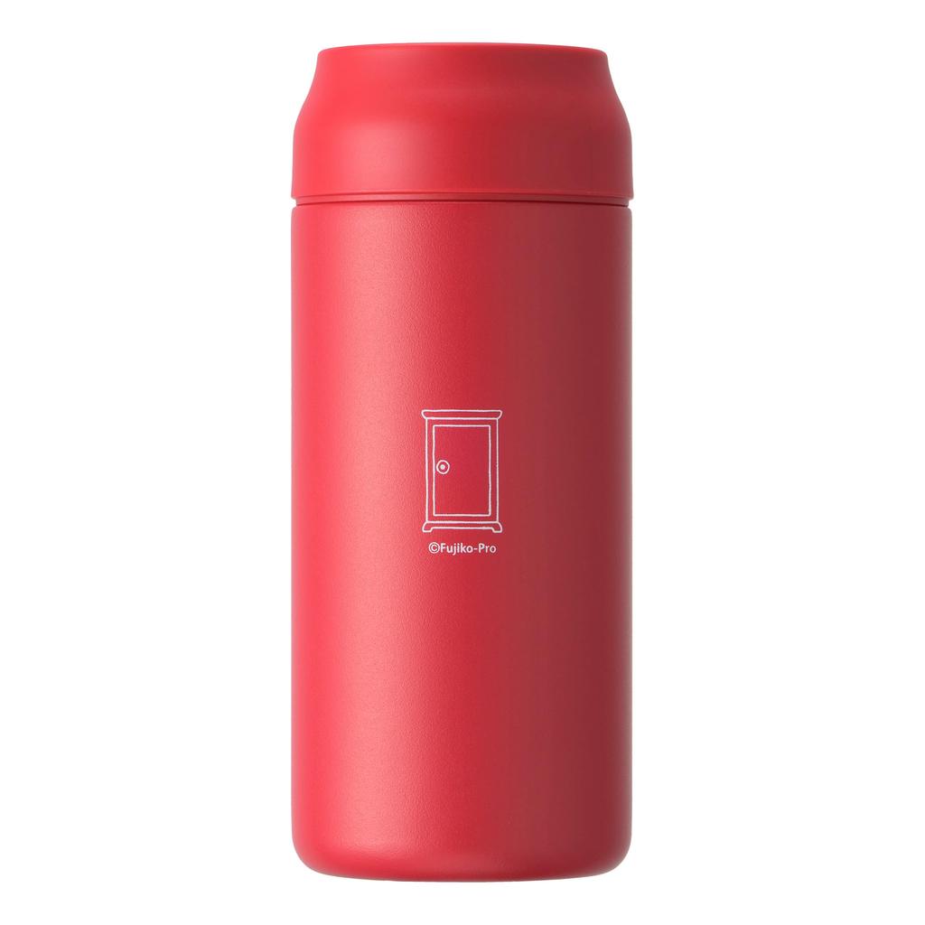 Thermo Mug ALLDAY Stainless Steel Takecopter IDAL21RD "I'M DORAEMON" Bottle, 360ml, Red,