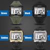 Herren Sport Elektronische Uhr Wasserdicht Nachtleuchtend Großer Bildschirm Quadratisch Outdoor Laufen Camping Studentenuhr