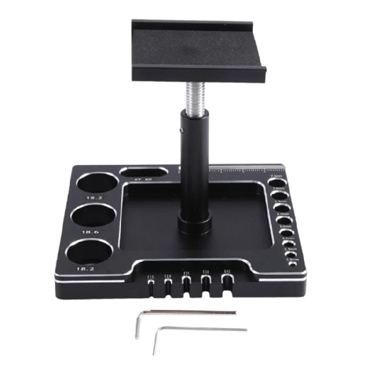 Aluminum Remote Control Car Stand Work Station Repair Tool for TRX4M SCX24 FCX24 1/14 1/16