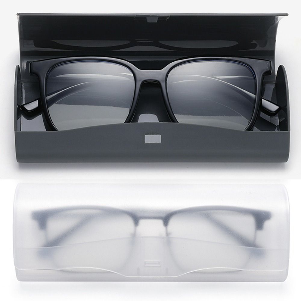 Frosted Glasses Storage Box Portable Eyeglass Case Fashion Glasses Case  Glasses Accessories
