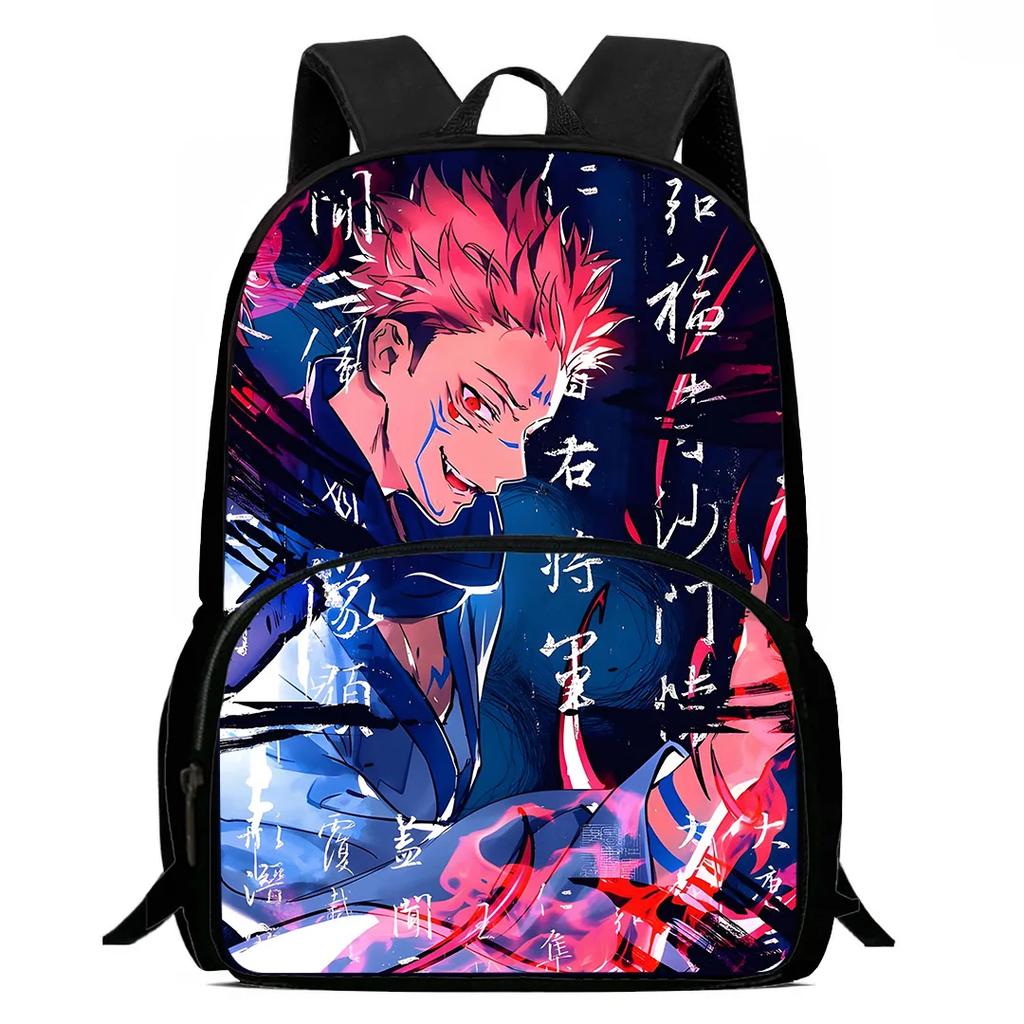 Kids Anime Jujutsu Kaisen Backpacks Boys and Girls Birthday Gift Child School Bags Large Capacity Camping Durable Rucksack