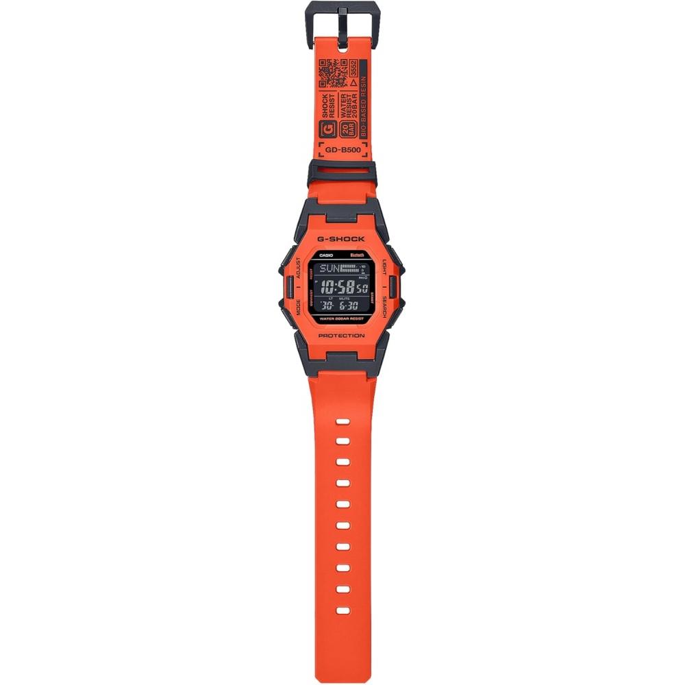 CaSio Men S G Shock Bluetooth biomaSS plaStic oranGe Limited Gd B500fl 4jf