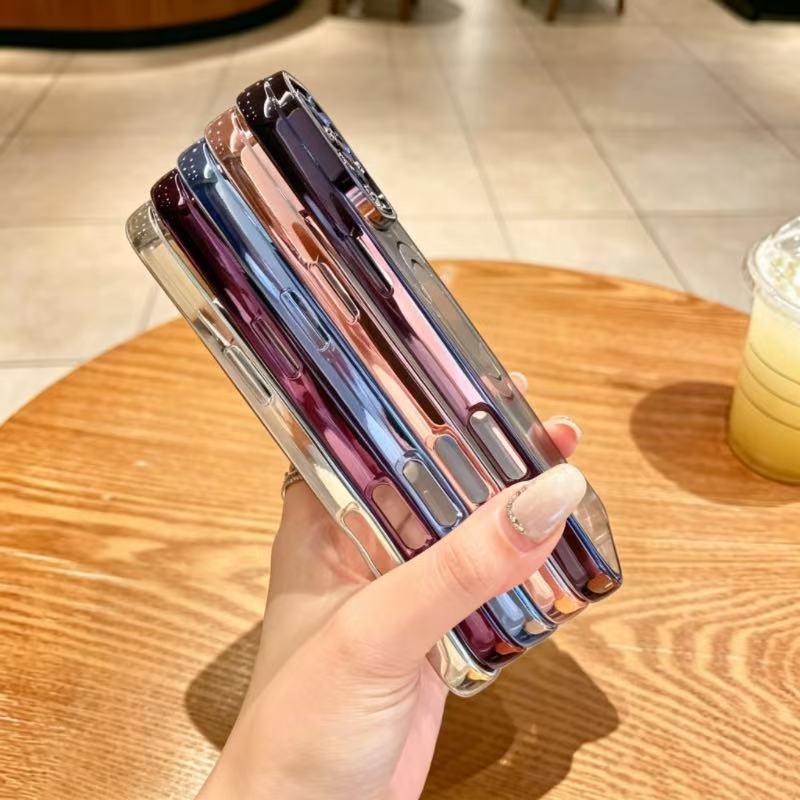Applicable to Samsung S25ULTRA mobile phone case Flash diamond Magnetic transparent plating Galaxy S26 phone Case