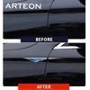 2Pcs 3D Alloy Knife Emblem Car Body Side Door Blade Fender Sticker For Volkswagen Arteon GTI Golf Rline J232 Jetta Polo MK8 Scirocco