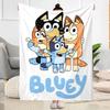 Bluey Friends Adventure Blanket Soft & Cozy Perfect for Picnics Office Bed for All Occasions Modern Style Unique Gift for Family and Friends Camping