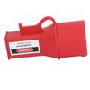 Industrial Socket Lockout Device 72mm Diameter Energy Isolation Electrical Plug Lockout Tagout
