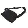 Unisex Belt Bag Nylon Waterproof Multifunctional Fashion Waist Pack for Outdoor Sports Running Black