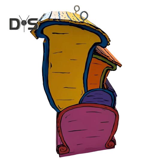 Drewniany Ręcznie Robiony Budka dla Ptaków Zewnętrzna Wisząca Chata Dom dla Ptaków Kolibra Skrzynka Lęgowa na Zewnątrz na Drzewo Dekoracja Ogrodu