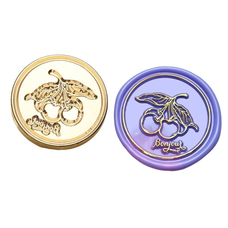  Scrapbooking Theme Wax Seal Stamp Head for Sealing Wedding Invitations Appreciation Card Envelope Party Invitation