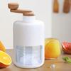 500ML Hand-operated Ice Shaver Multifunction Hand Crank Shaved Ice Maker Portable Snow Cones Maker for Outdoor Picnics