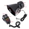 100W 7 Sounds Motorcycle Car Loud Speaker Electronic Warning Siren Horn Alarm Firemen Ambulance Loudspeaker with MIC