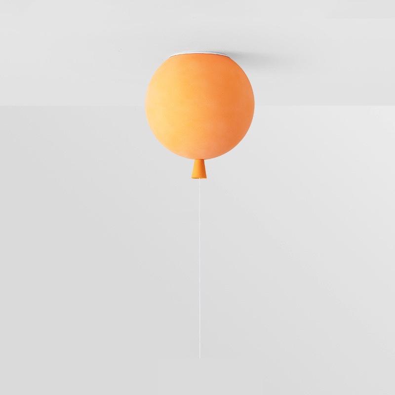 Children's Princess Room Ceiling Lamp - Creative Balloon Design for Bedroom, Balcony, Colored Kindergarten, or Playground Décor