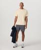 VUORI [Men'S] Short Sleeve Vuori Heavyweight Tee-Rix_Yellowish Beige_Vr16121045