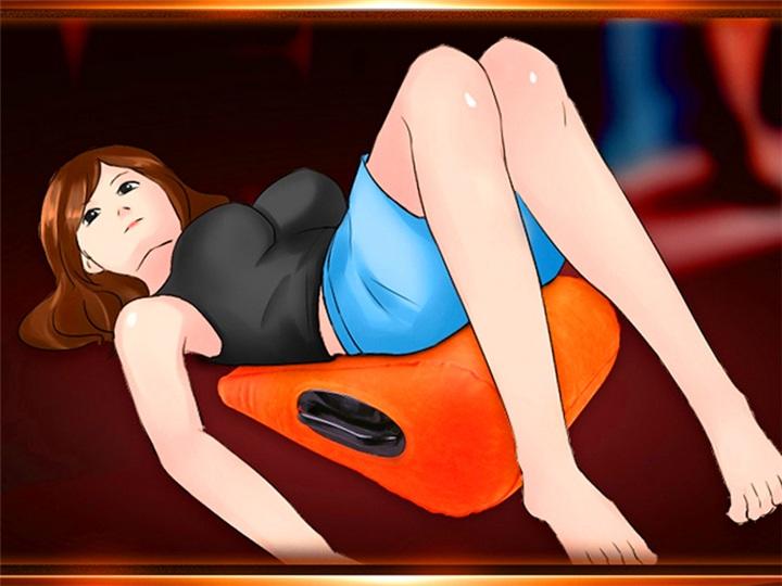 Voksenleker Hev rumpe Spre Ben Oppblåsbar Sexpute Sofa Møbler Trekant Magisk Kilepute Erotiske Produkter Sex for par Gavepumpe