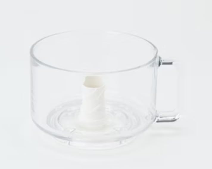 Panasonic Food Processor Glass Container AUA02-1201-W for MK-K48 MK-K48P MK-K58 MK-K60 MK-K60P MK-K61 MK-K80 MK-K80P MK-K81 MK-K78