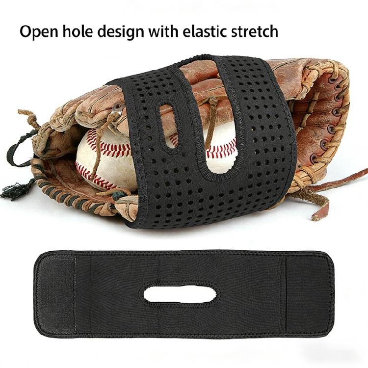 Softball Glove Fixing Wrap Baseball Catcher Glove Wraps Flexible Former and Pocket Shaper Regulable Strap