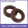 Oil Seal Seal Ring Rotary Shaft Seal FKM Rubber 20x30x7mm Brown 2pcs