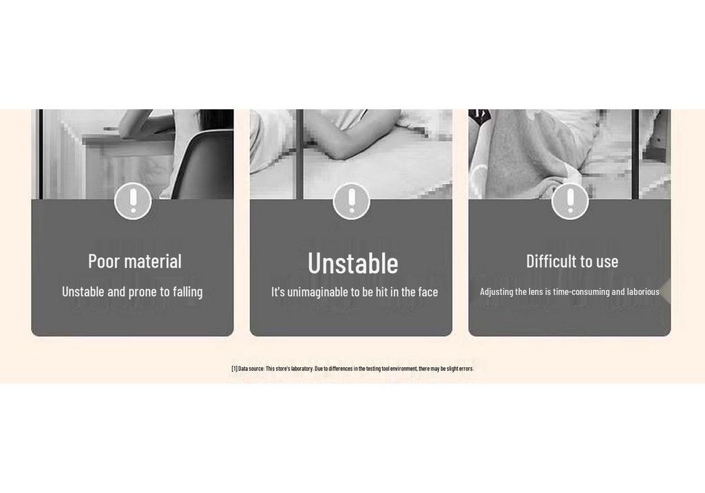 Supporto Regolabile da Pavimento per Tablet e Telefono per Comodino o da Letto