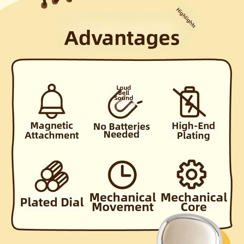 Adsorberbar Kökstimer Självdisciplin Bakningspåminnelse För Skola Kök Kontor